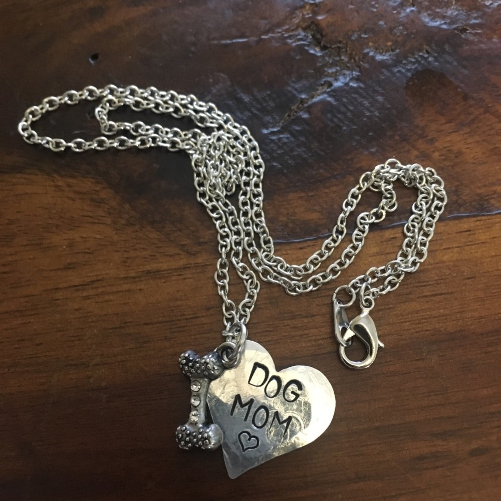 Dog mom necklace